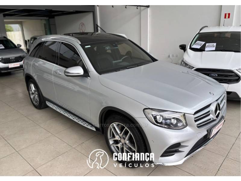 MERCEDES-BENZ - GLC 250 - 2016/2017 - Prata - R$ 184.900,00