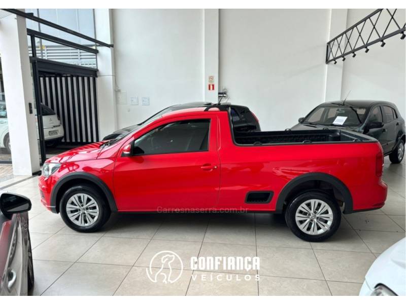 VOLKSWAGEN - SAVEIRO - 2021/2021 - Vermelha - R$ 66.900,00
