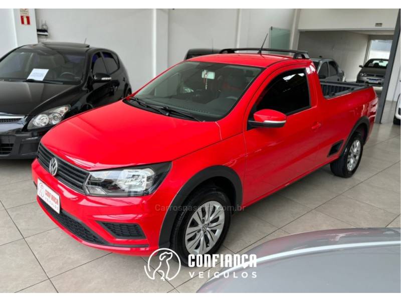VOLKSWAGEN - SAVEIRO - 2021/2021 - Vermelha - R$ 66.900,00