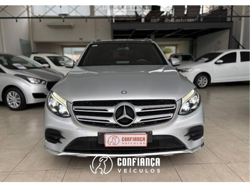 MERCEDES-BENZ - GLC 250 - 2016/2017 - Prata - R$ 184.900,00