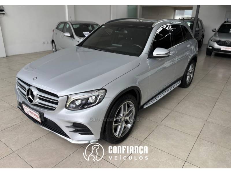 MERCEDES-BENZ - GLC 250 - 2016/2017 - Prata - R$ 184.900,00