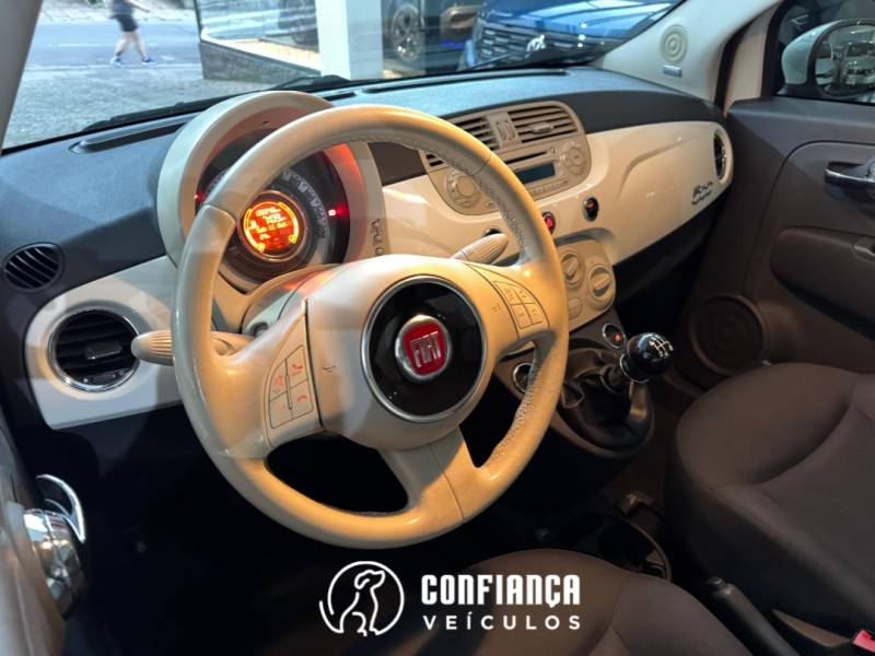 FIAT - 500 - 2012/2013 - Branca - R$ 46.900,00