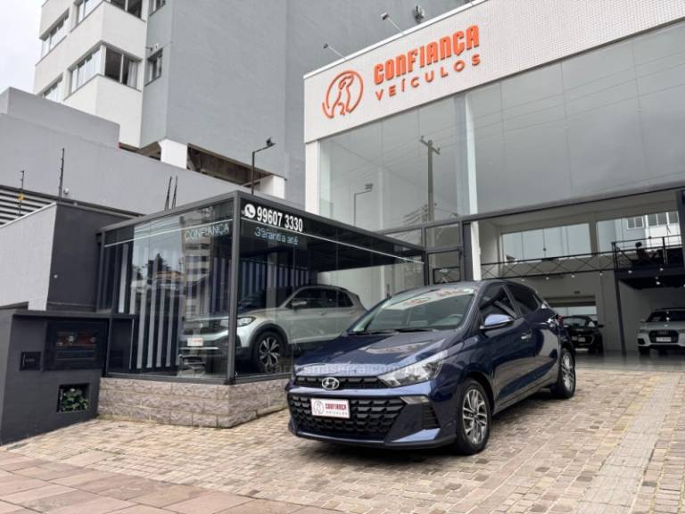 HYUNDAI - HB20 - 2024/2025 - Azul - R$ 93.900,00